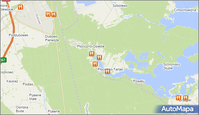 mapa Gawrych Ruda, Gawrych Ruda na mapie Targeo