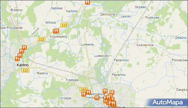 mapa Lulewiczki, Lulewiczki na mapie Targeo