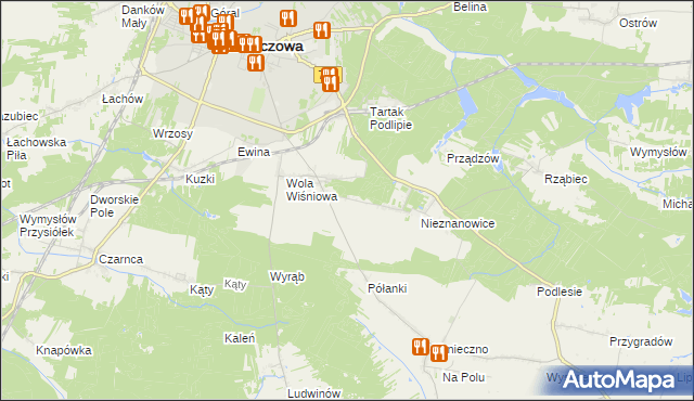 mapa Martynnik, Martynnik na mapie Targeo