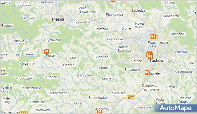 mapa Meszna Opacka, Meszna Opacka na mapie Targeo