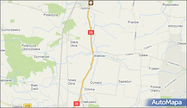 mapa Wałków, Wałków na mapie Targeo