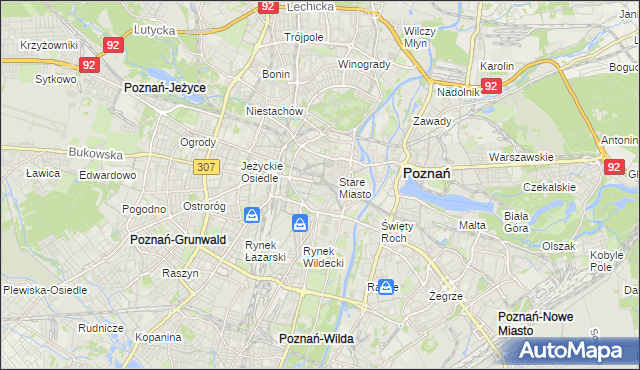 mapa Święty Marcin, Święty Marcin na mapie Targeo