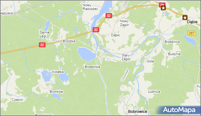mapa Dychów, Dychów na mapie Targeo