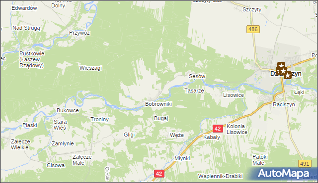 mapa Kapituła, Kapituła na mapie Targeo