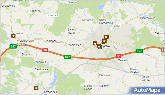 mapa Nowy Dwór gmina Syców, Nowy Dwór gmina Syców na mapie Targeo
