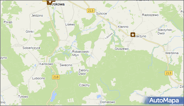mapa Połchówko, Połchówko na mapie Targeo