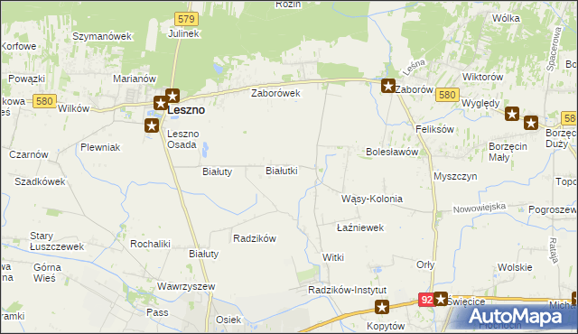 mapa Wąsy-Wieś, Wąsy-Wieś na mapie Targeo