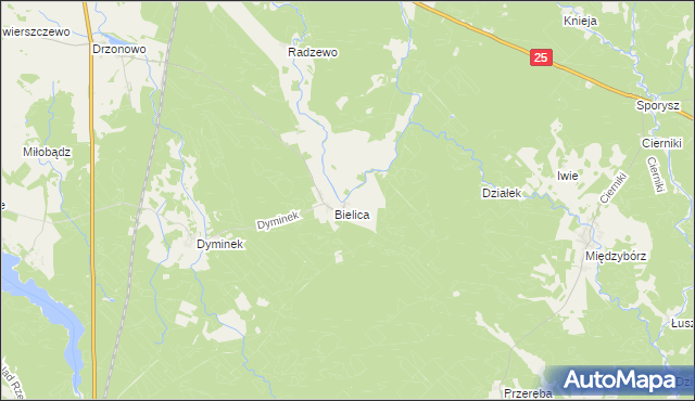 mapa Koleśnik, Koleśnik na mapie Targeo
