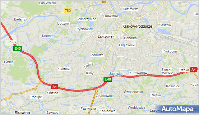 mapa Borek Fałęcki, Borek Fałęcki na mapie Targeo