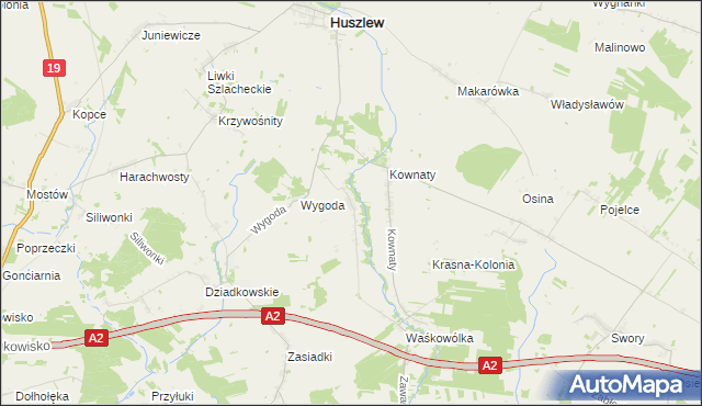 mapa Żurawlówka, Żurawlówka na mapie Targeo