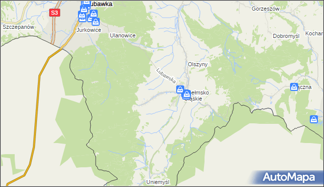 mapa Błażejów, Błażejów na mapie Targeo