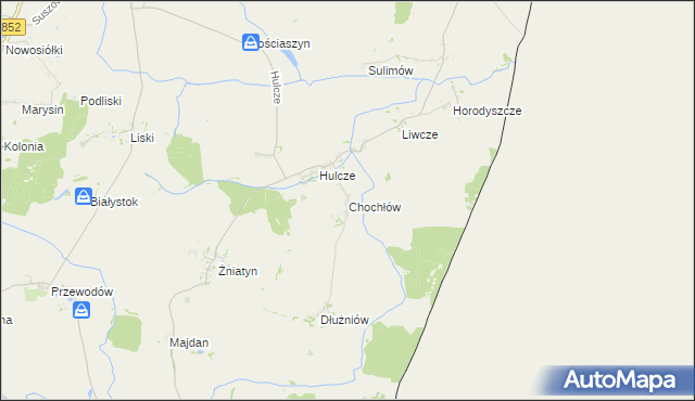 mapa Chochłów, Chochłów na mapie Targeo