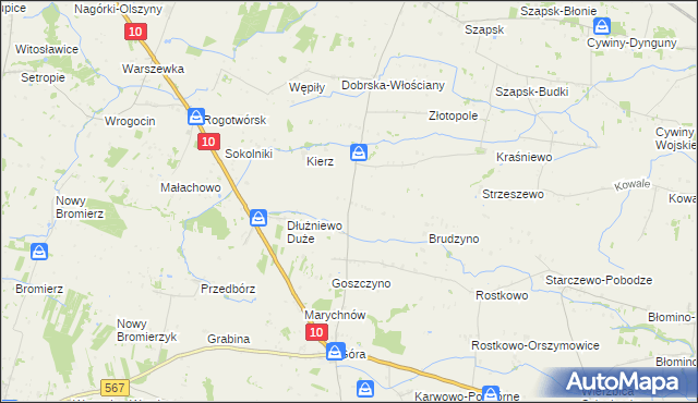 mapa Dobrska-Kolonia, Dobrska-Kolonia na mapie Targeo