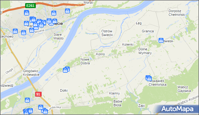 mapa Górne Wymiary, Górne Wymiary na mapie Targeo