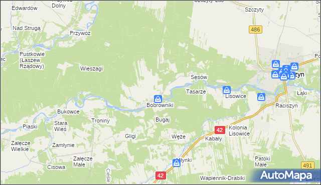mapa Kapituła, Kapituła na mapie Targeo