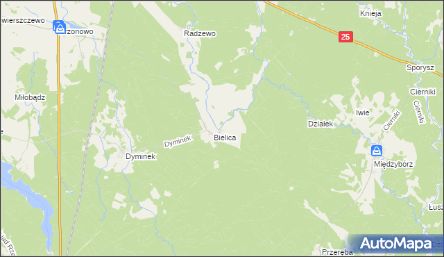 mapa Koleśnik, Koleśnik na mapie Targeo
