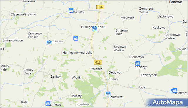 mapa Leśniewo Dolne, Leśniewo Dolne na mapie Targeo