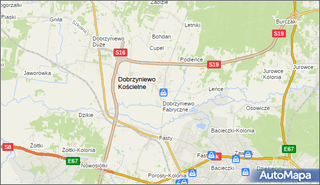 mapa Nowe Aleksandrowo, Nowe Aleksandrowo na mapie Targeo
