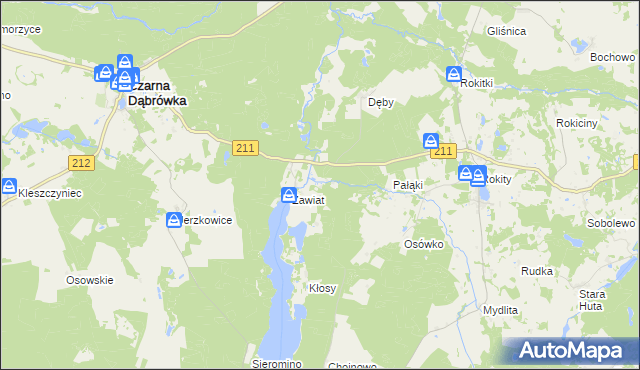 mapa Otnoga, Otnoga na mapie Targeo