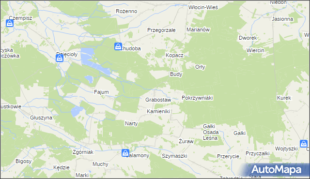 mapa Pipie, Pipie na mapie Targeo
