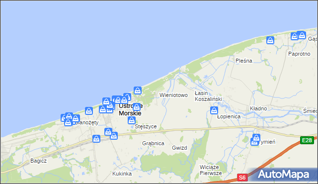 mapa Wieniotowo, Wieniotowo na mapie Targeo