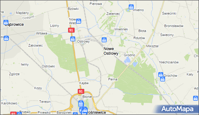 mapa Wołodrza, Wołodrza na mapie Targeo