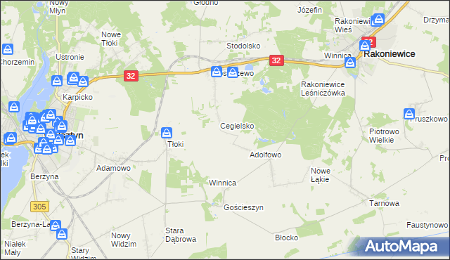 mapa Zdrogowo gmina Wolsztyn, Zdrogowo gmina Wolsztyn na mapie Targeo