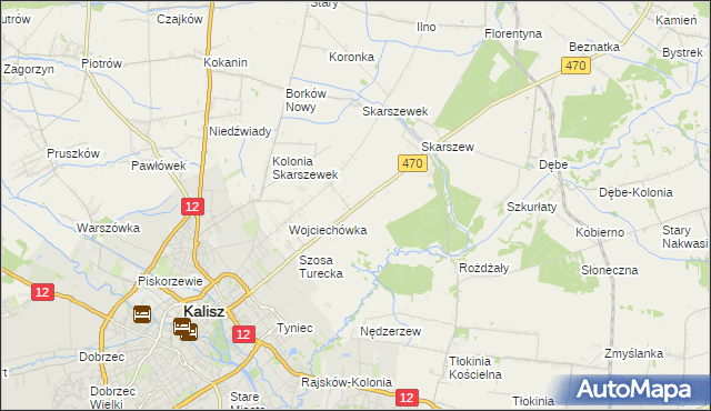 mapa Pólko gmina Żelazków, Pólko gmina Żelazków na mapie Targeo