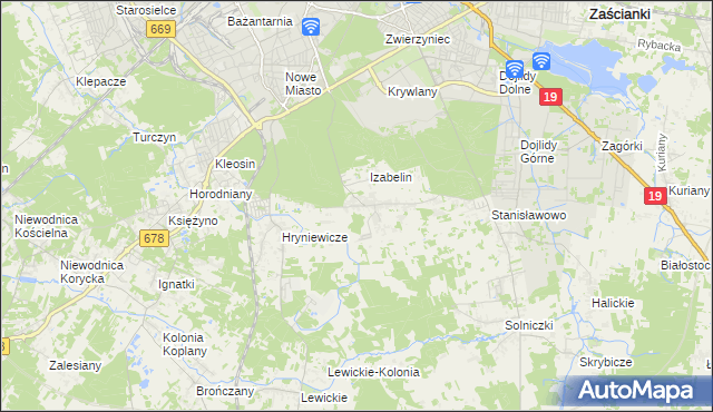 mapa Olmonty, Olmonty na mapie Targeo