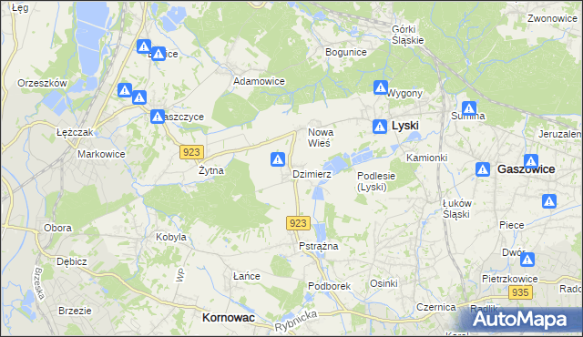 mapa Dzimierz, Dzimierz na mapie Targeo