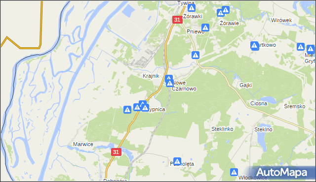 mapa Pastuszka, Pastuszka na mapie Targeo