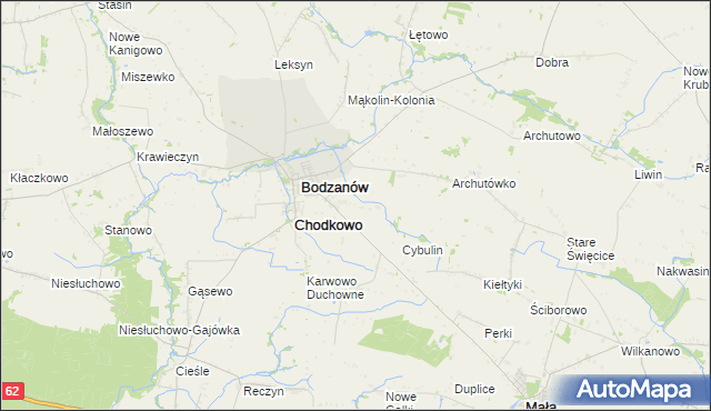 mapa Parkoczewo, Parkoczewo na mapie Targeo