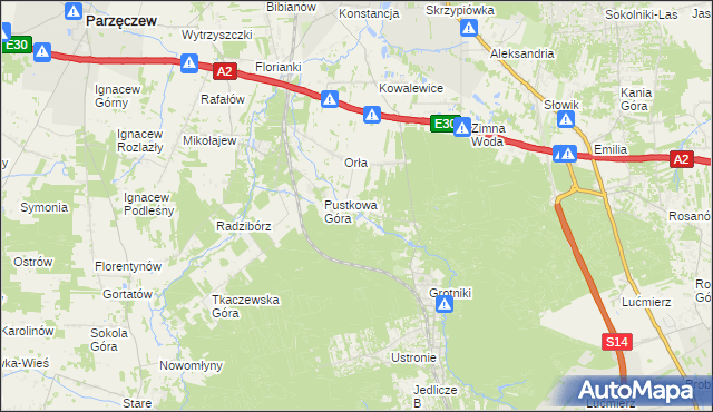 mapa Duraj, Duraj na mapie Targeo