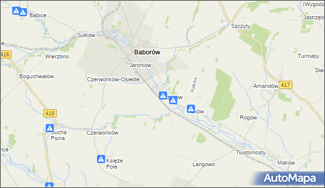 mapa Dzielów, Dzielów na mapie Targeo