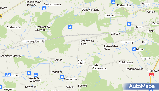 mapa Mościska gmina Kąkolewnica, Mościska gmina Kąkolewnica na mapie Targeo