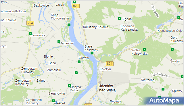 mapa Łopoczno, Łopoczno na mapie Targeo