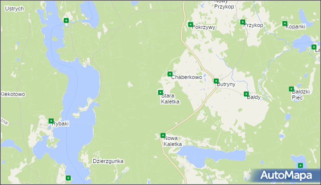 mapa Stara Kaletka, Stara Kaletka na mapie Targeo