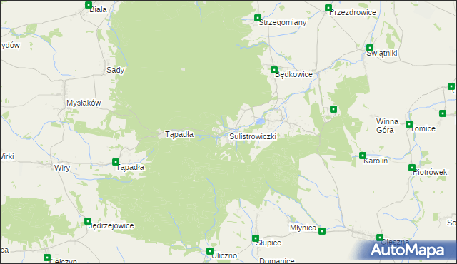 mapa Sulistrowiczki, Sulistrowiczki na mapie Targeo