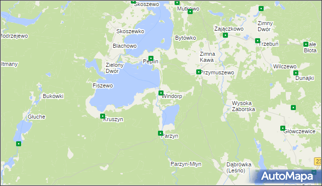 mapa Windorp, Windorp na mapie Targeo