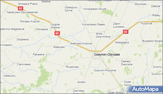 mapa Stary Kałęczyn, Stary Kałęczyn na mapie Targeo