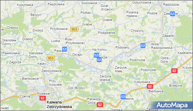 mapa Leńcze, Leńcze na mapie Targeo