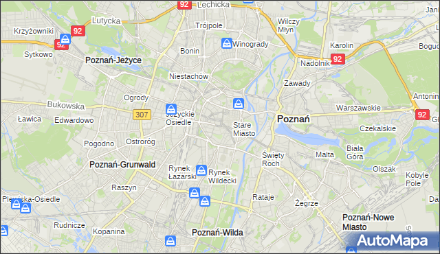 mapa Święty Marcin, Święty Marcin na mapie Targeo