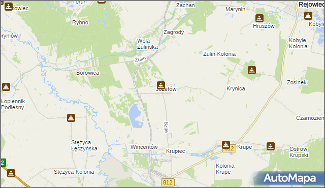 mapa Bzite, Bzite na mapie Targeo