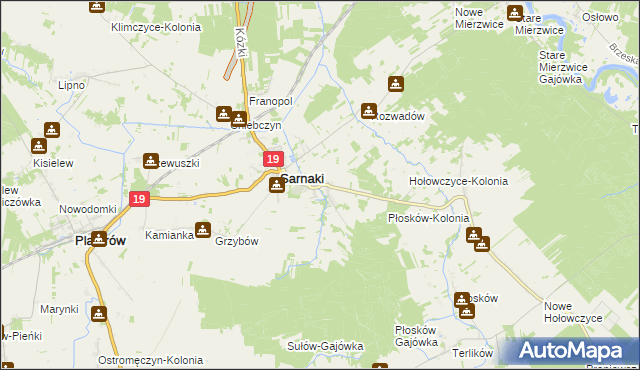 mapa Chybów, Chybów na mapie Targeo