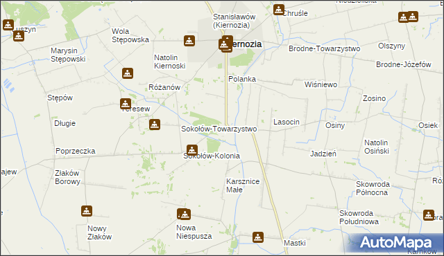 mapa Czerniew, Czerniew na mapie Targeo