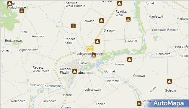 mapa Dobierzyn, Dobierzyn na mapie Targeo