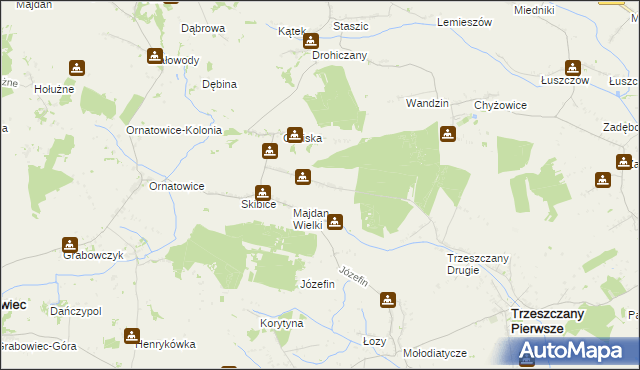 mapa Drogojówka, Drogojówka na mapie Targeo