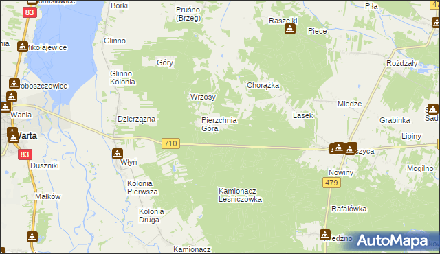 mapa Józefów-Wiktorów, Józefów-Wiktorów na mapie Targeo