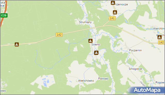 mapa Kępinka, Kępinka na mapie Targeo