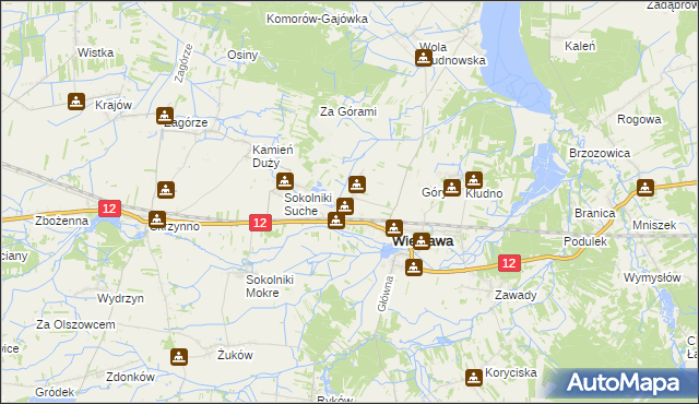 mapa Kochanów Wieniawski, Kochanów Wieniawski na mapie Targeo